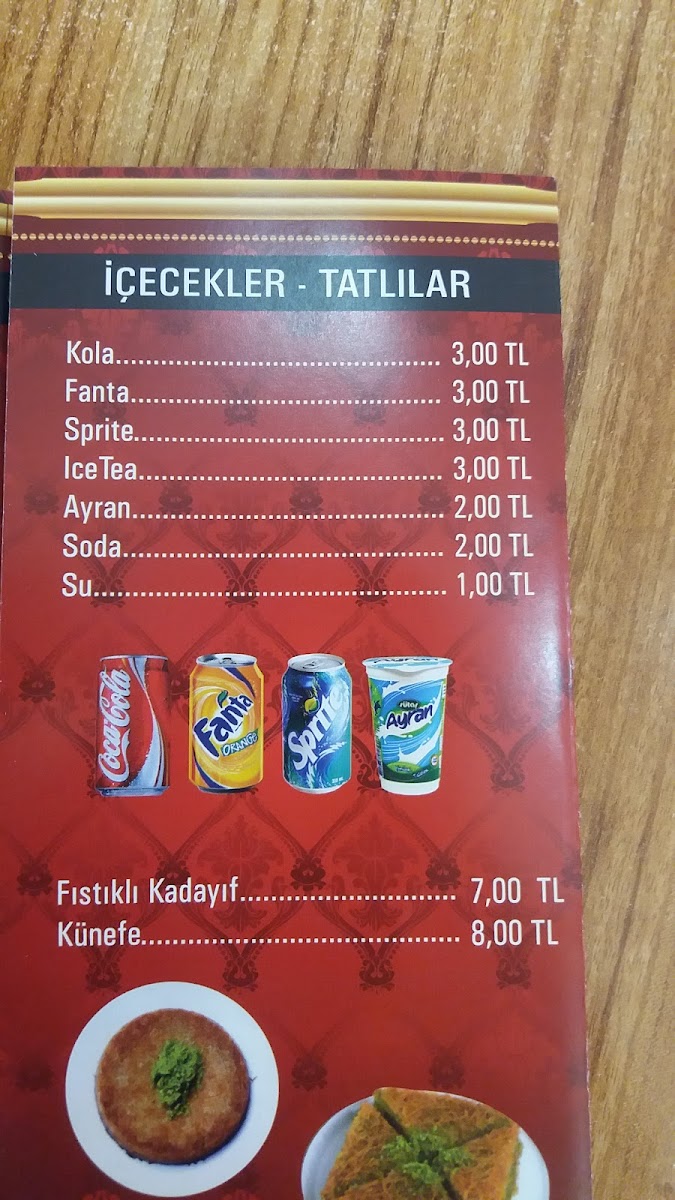 Menu Murat Iskender-3